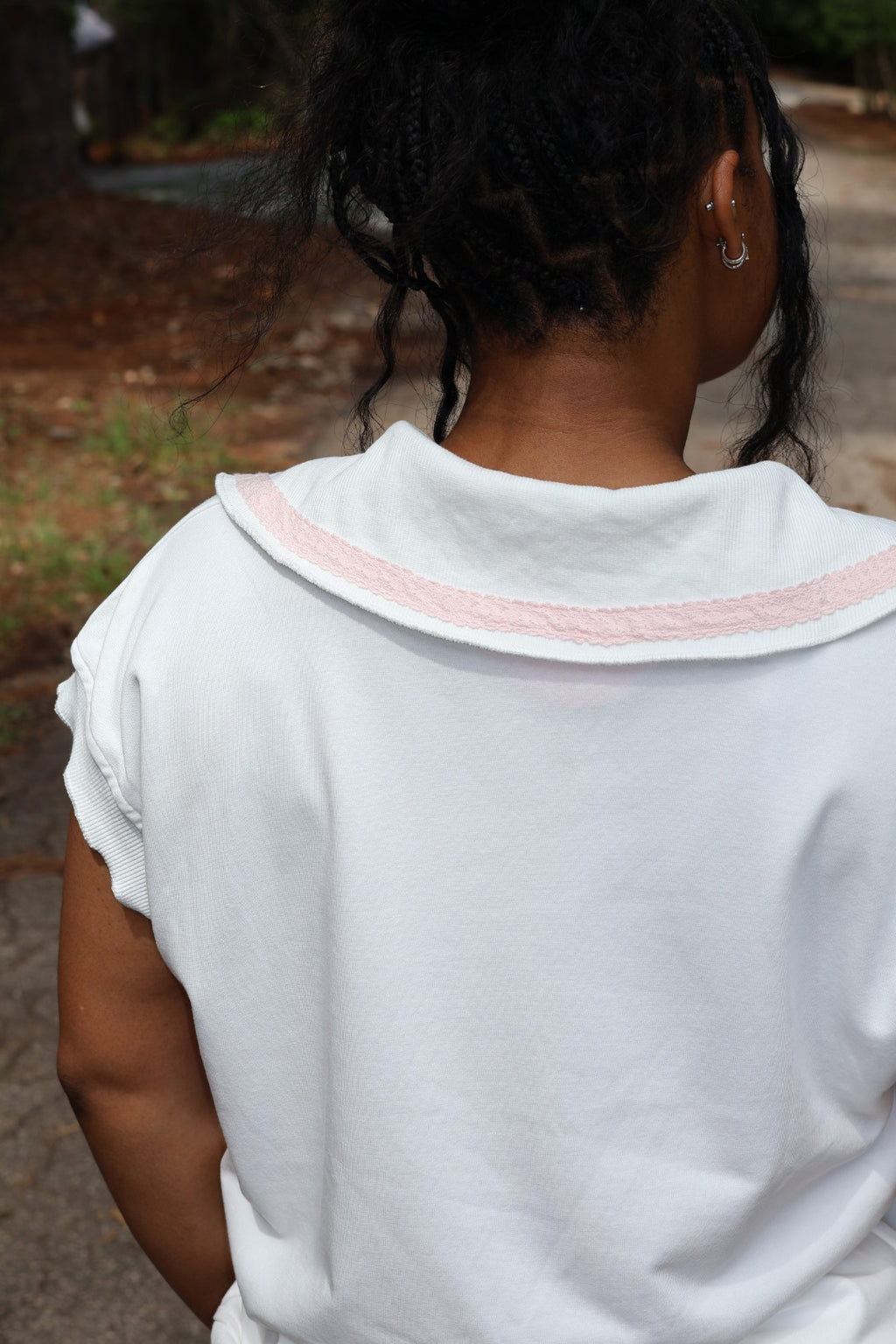 Lace and Leisure Pullover