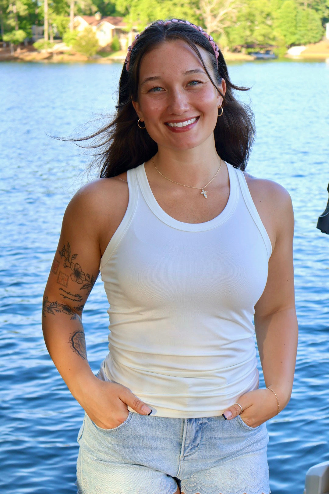 Keepsake Tank - classic white