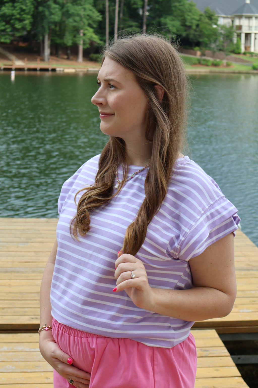 Color Me Happy Tee - Dreamy Lavender