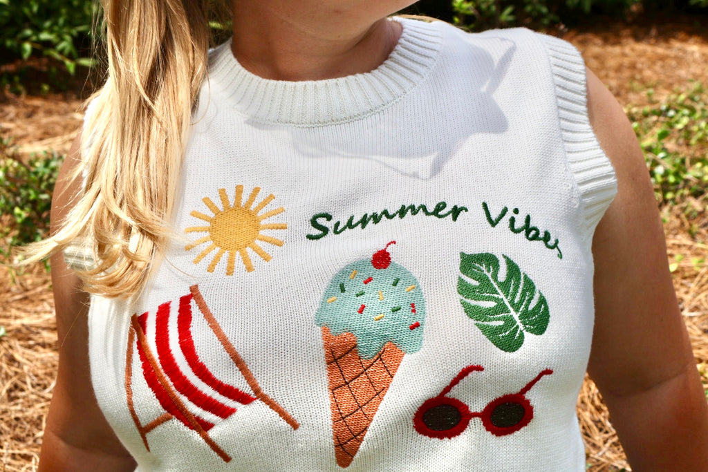 Summer Vibes Knit Tank