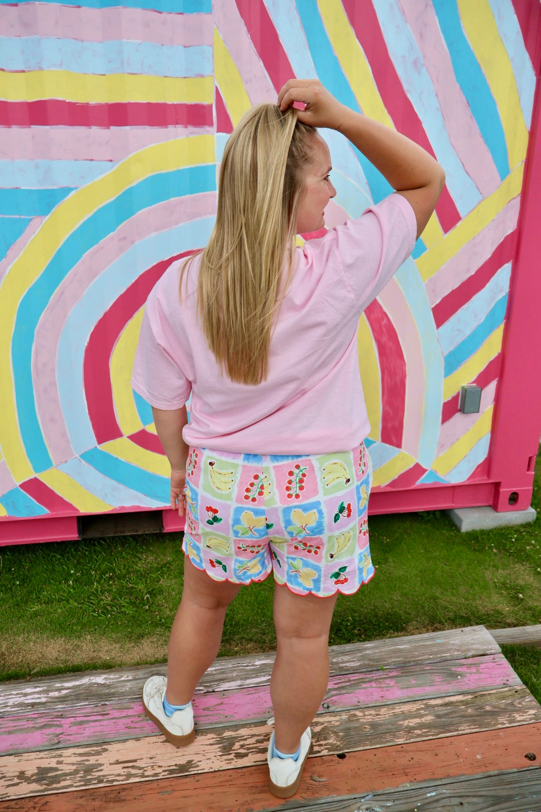 Tutti Frutti Scallop Shorts