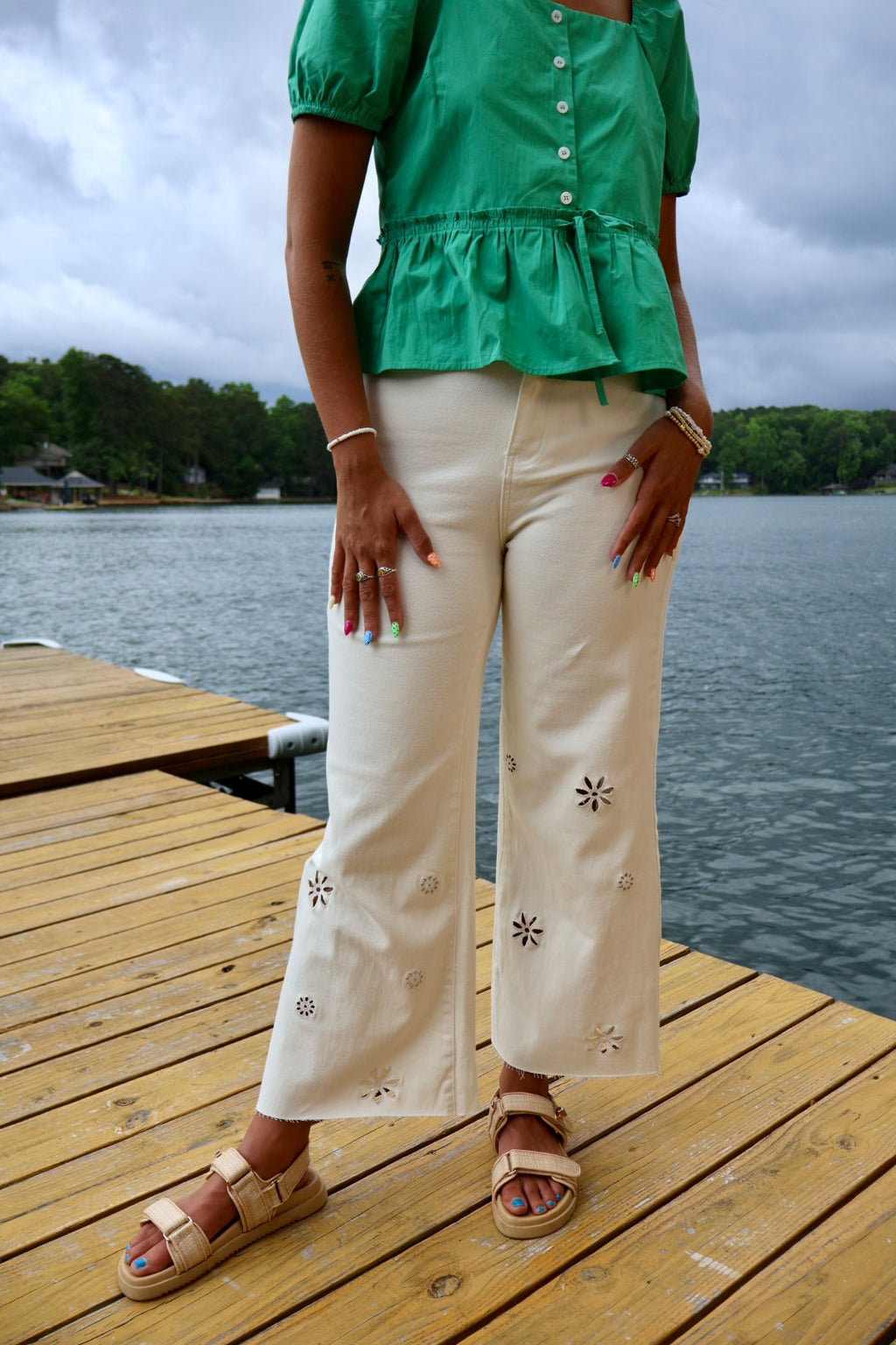 Daisy Garden Pants