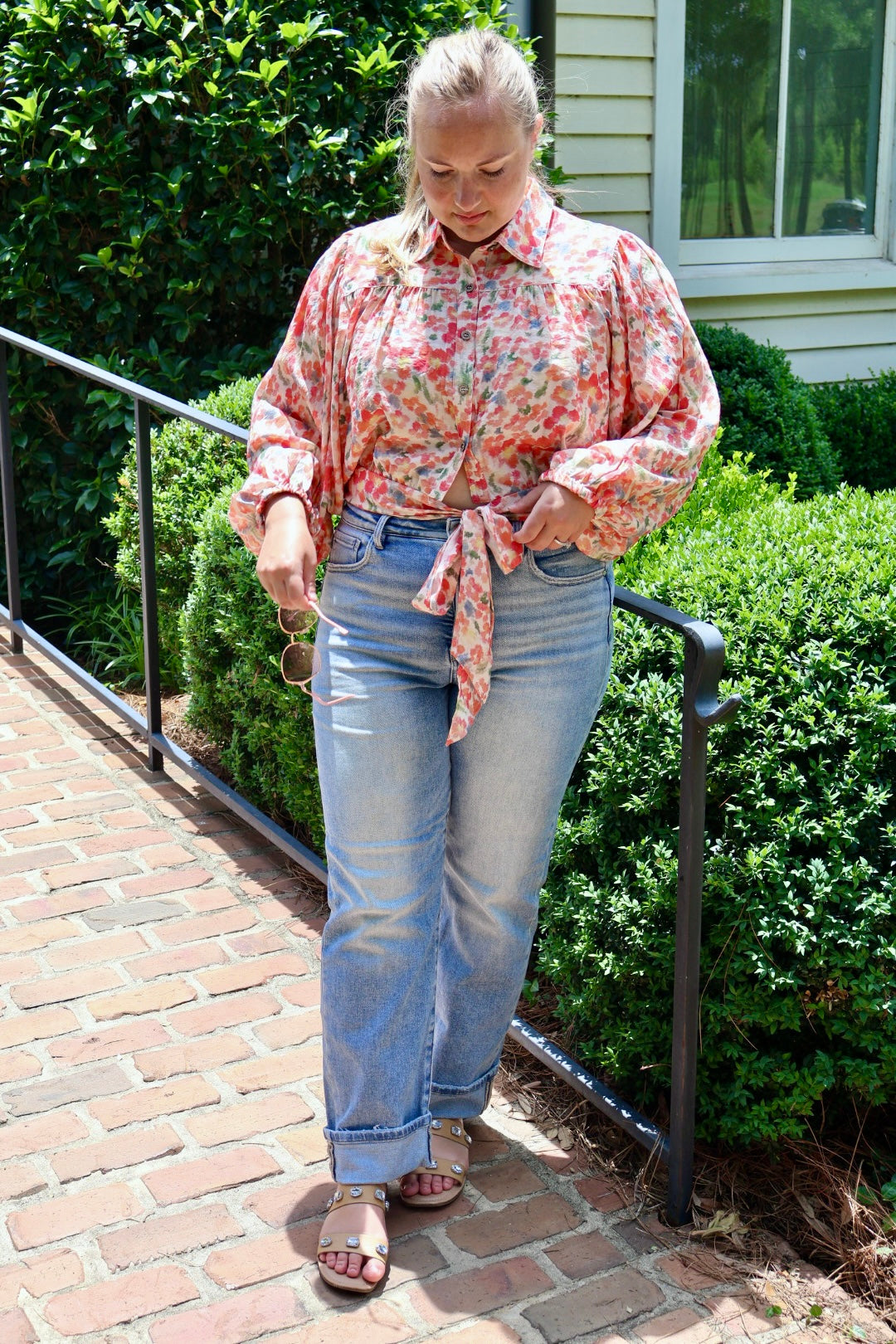 Saturday Market Tie Top