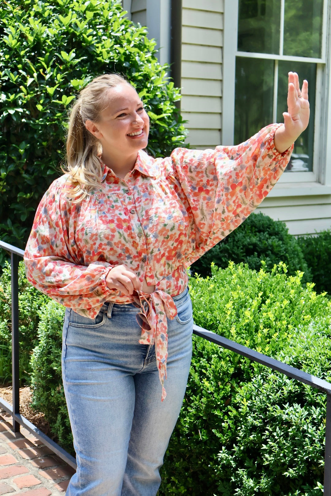 Saturday Market Tie Top