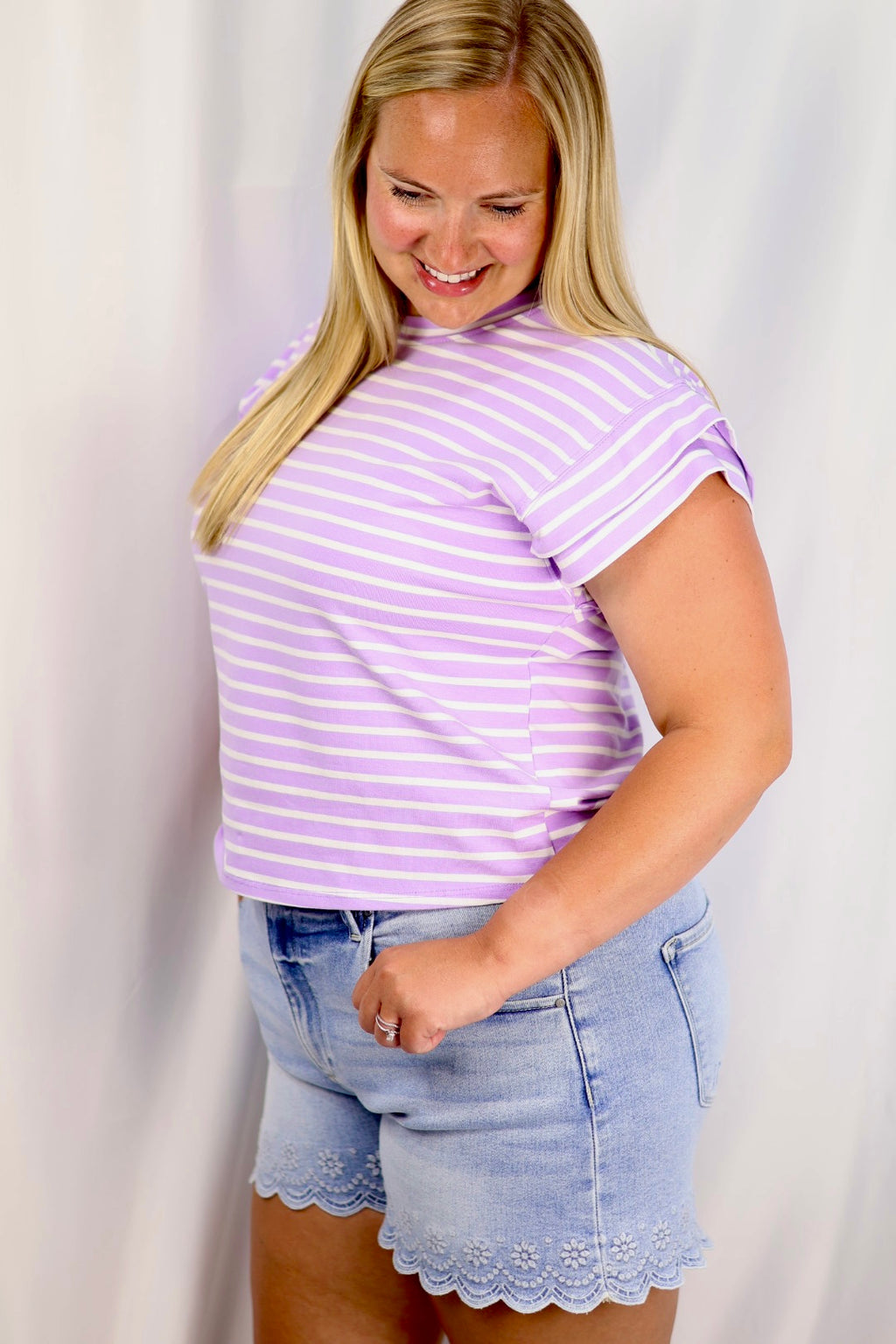 Color Me Happy Tee - Dreamy Lavender