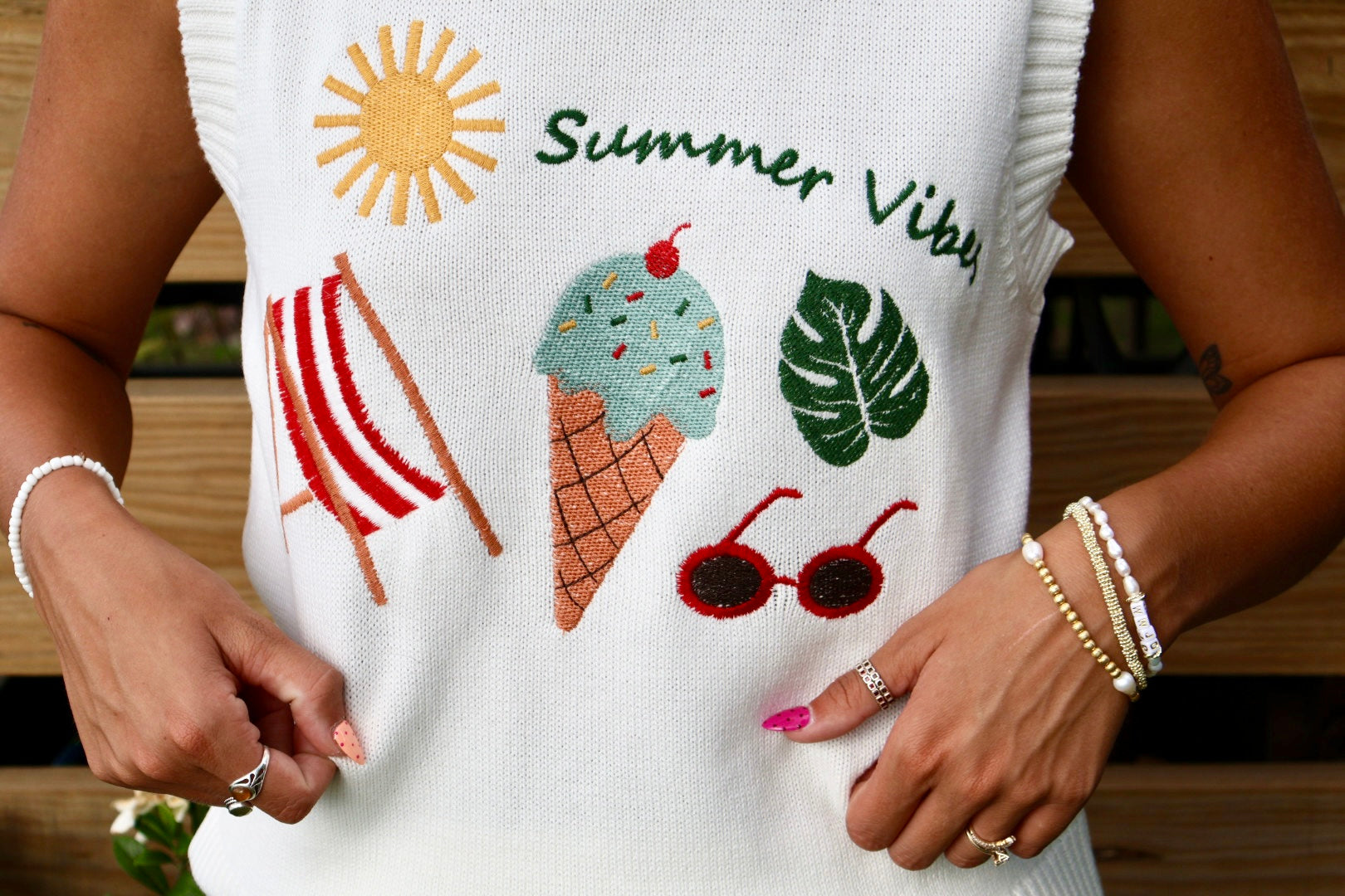 Summer Vibes Knit Tank