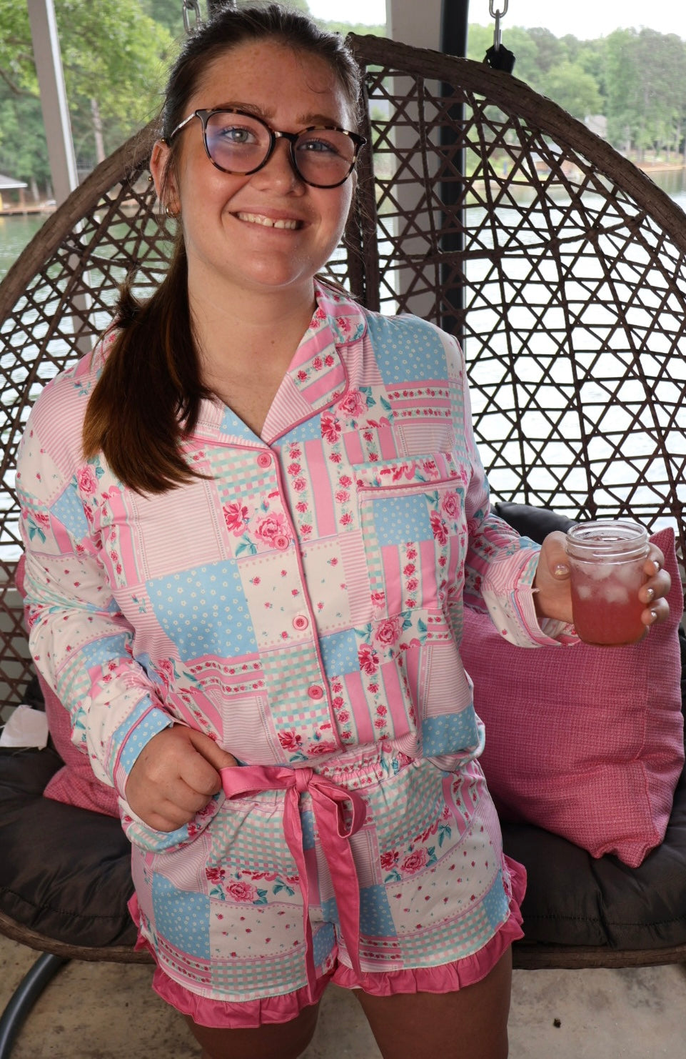 Patchwork Promise Pajama Set