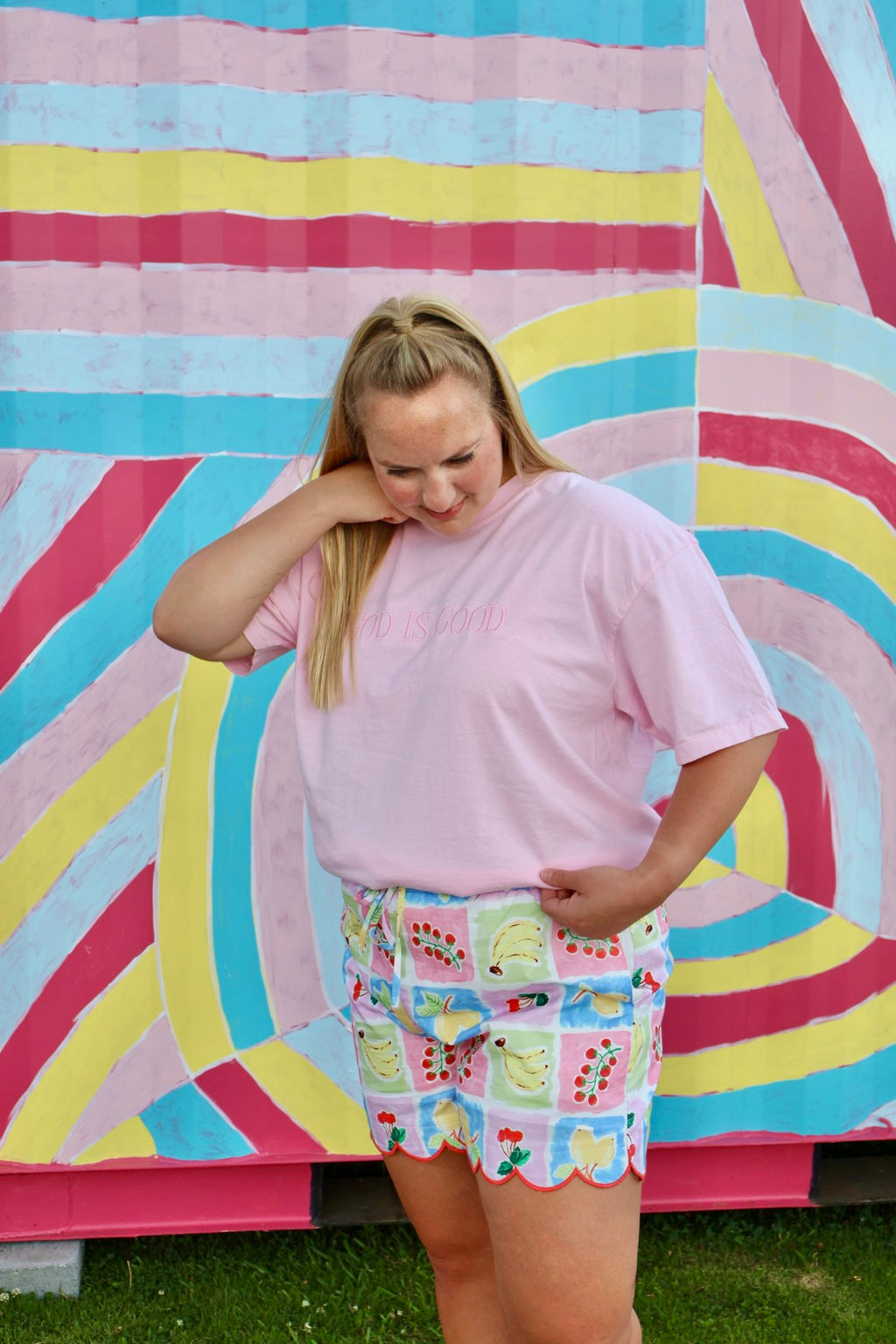 Tutti Frutti Scallop Shorts