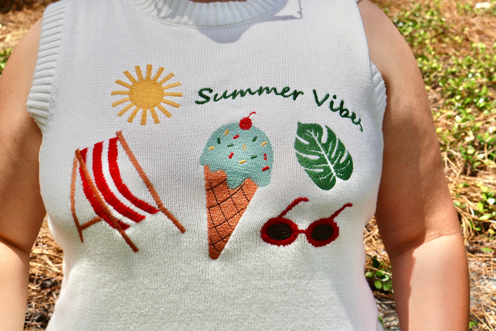Summer Vibes Knit Tank