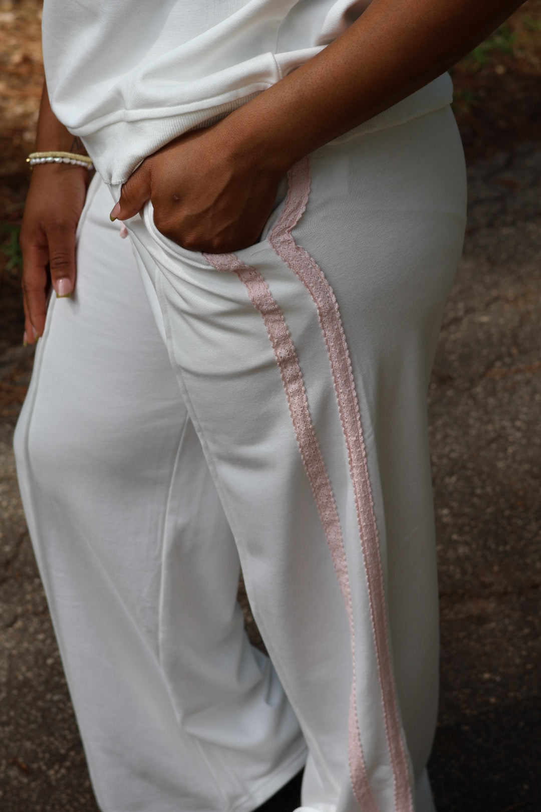 Lace and Leisure Pants