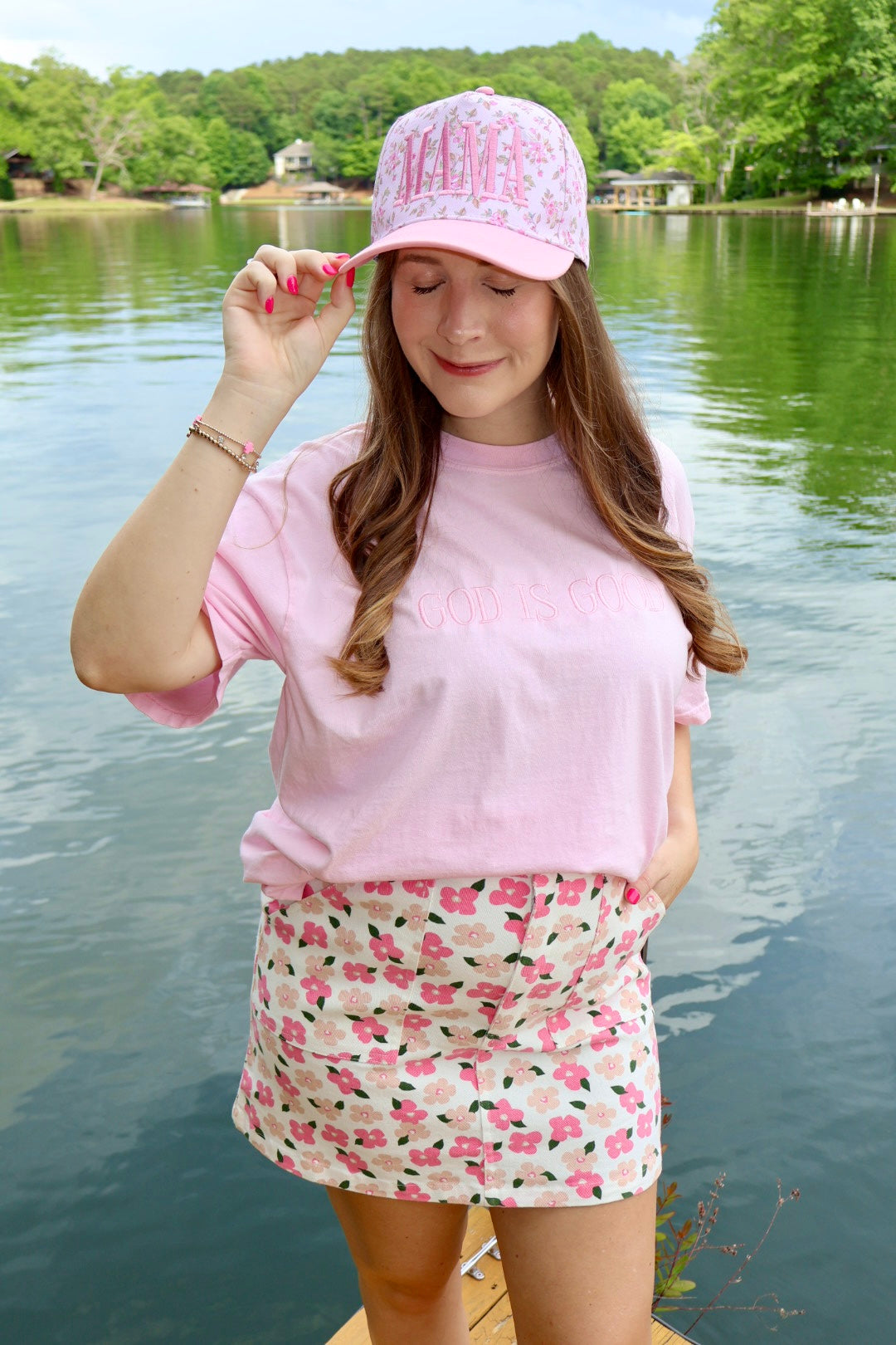 Flowers for Mom Trucker Hat