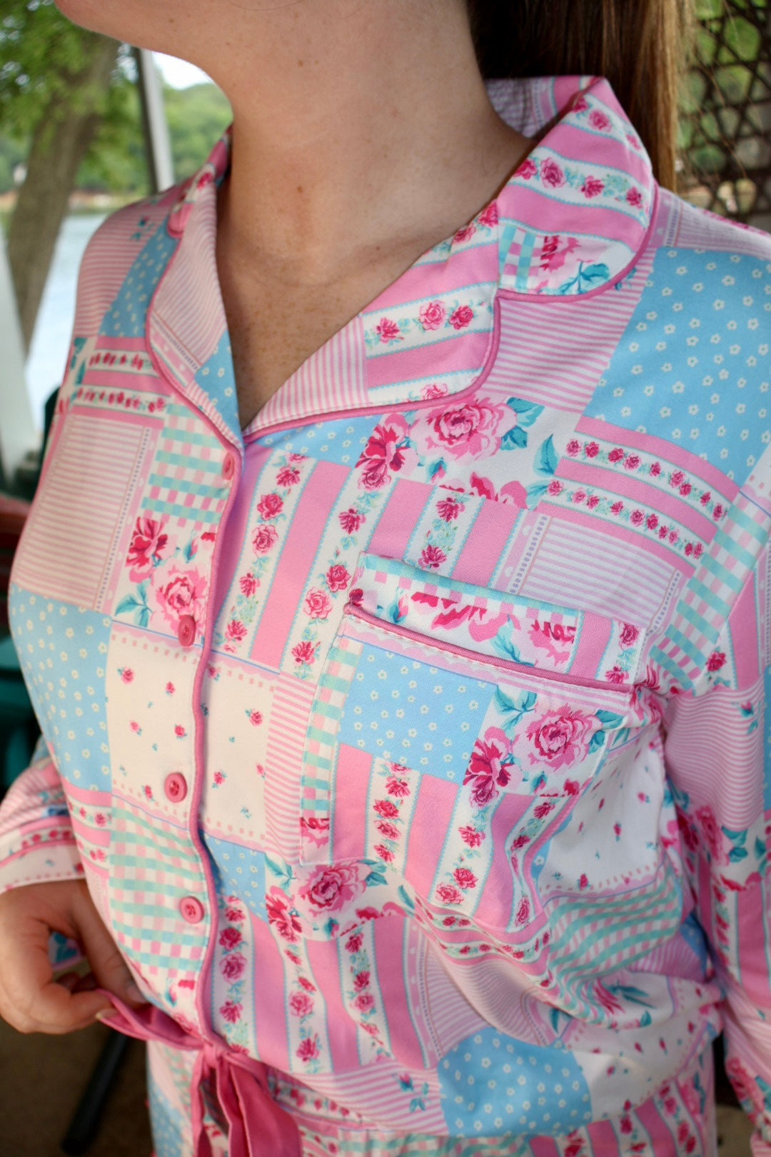 Patchwork Promise Pajama Set