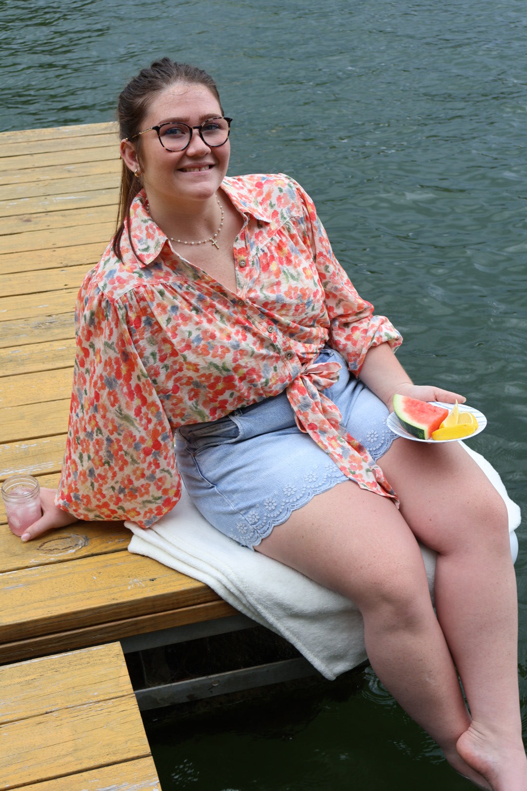 Saturday Market Tie Top