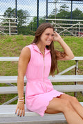 Around Town Dress - Pink Lemonade