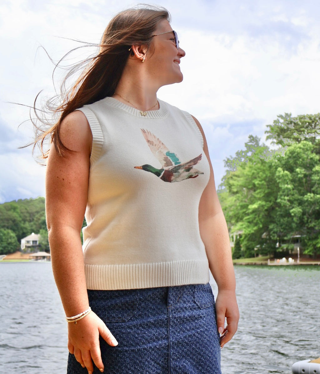 Southern Skies Duck Knit Tank