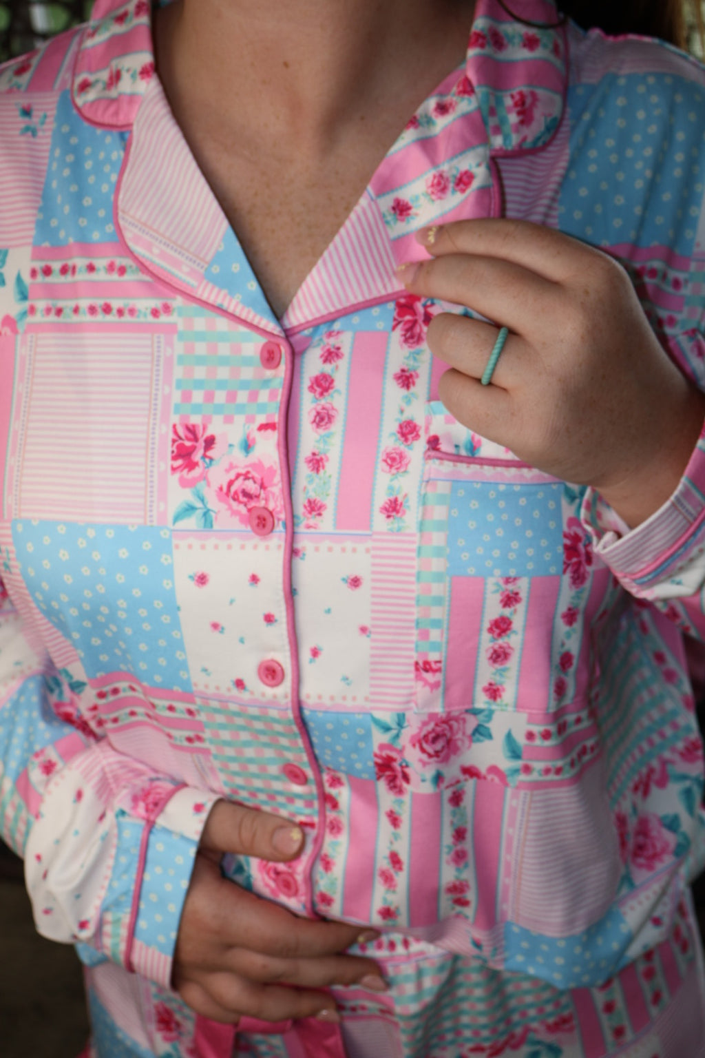 Patchwork Promise Pajama Set
