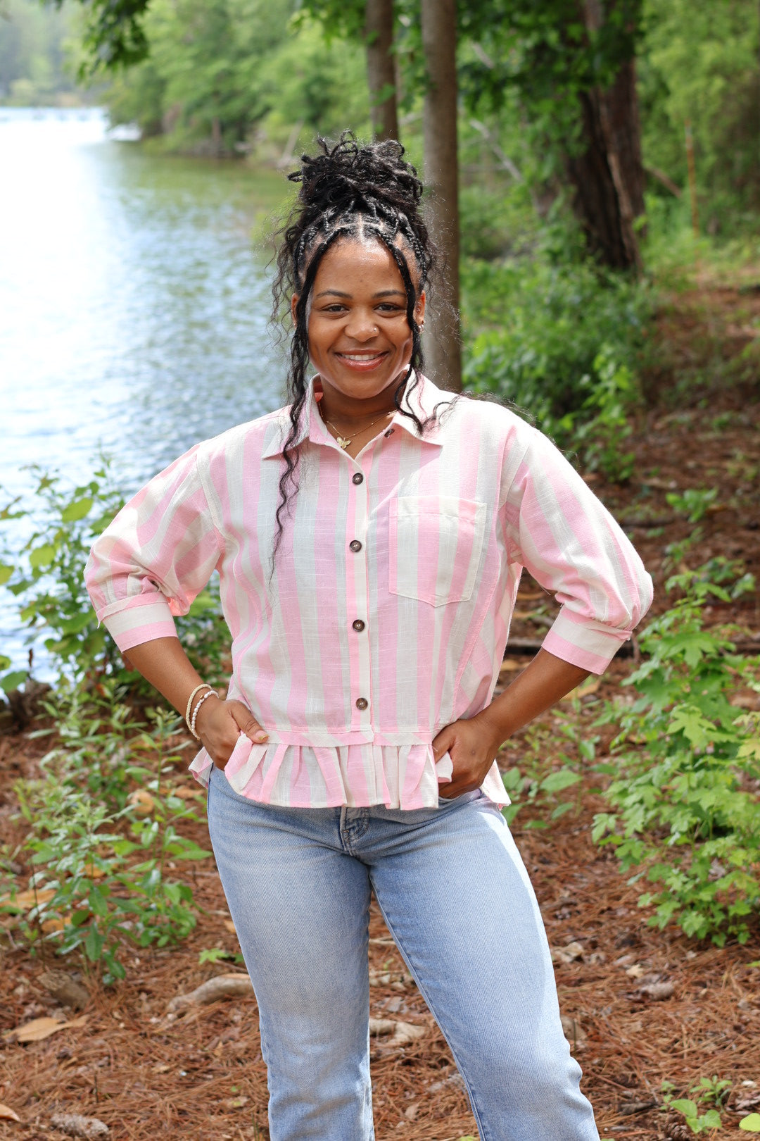 Sweet Talk Stripe Top