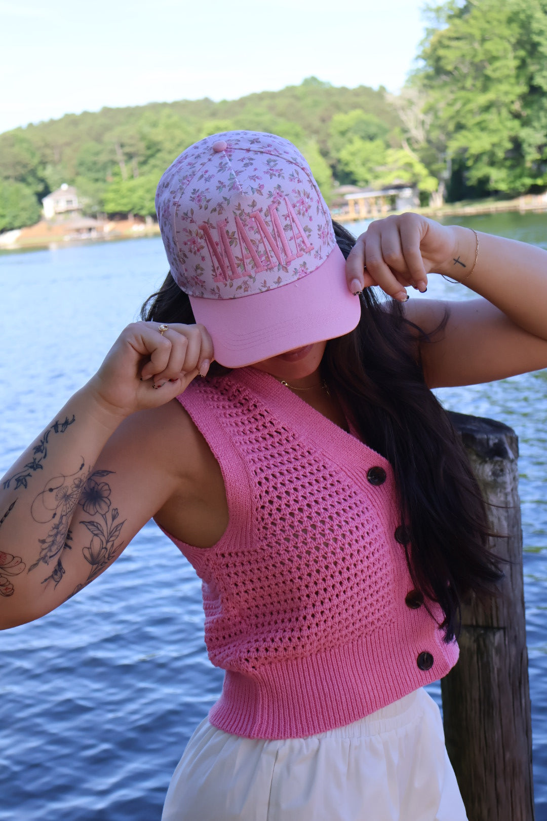 Pretty in Pink Sweater Tank