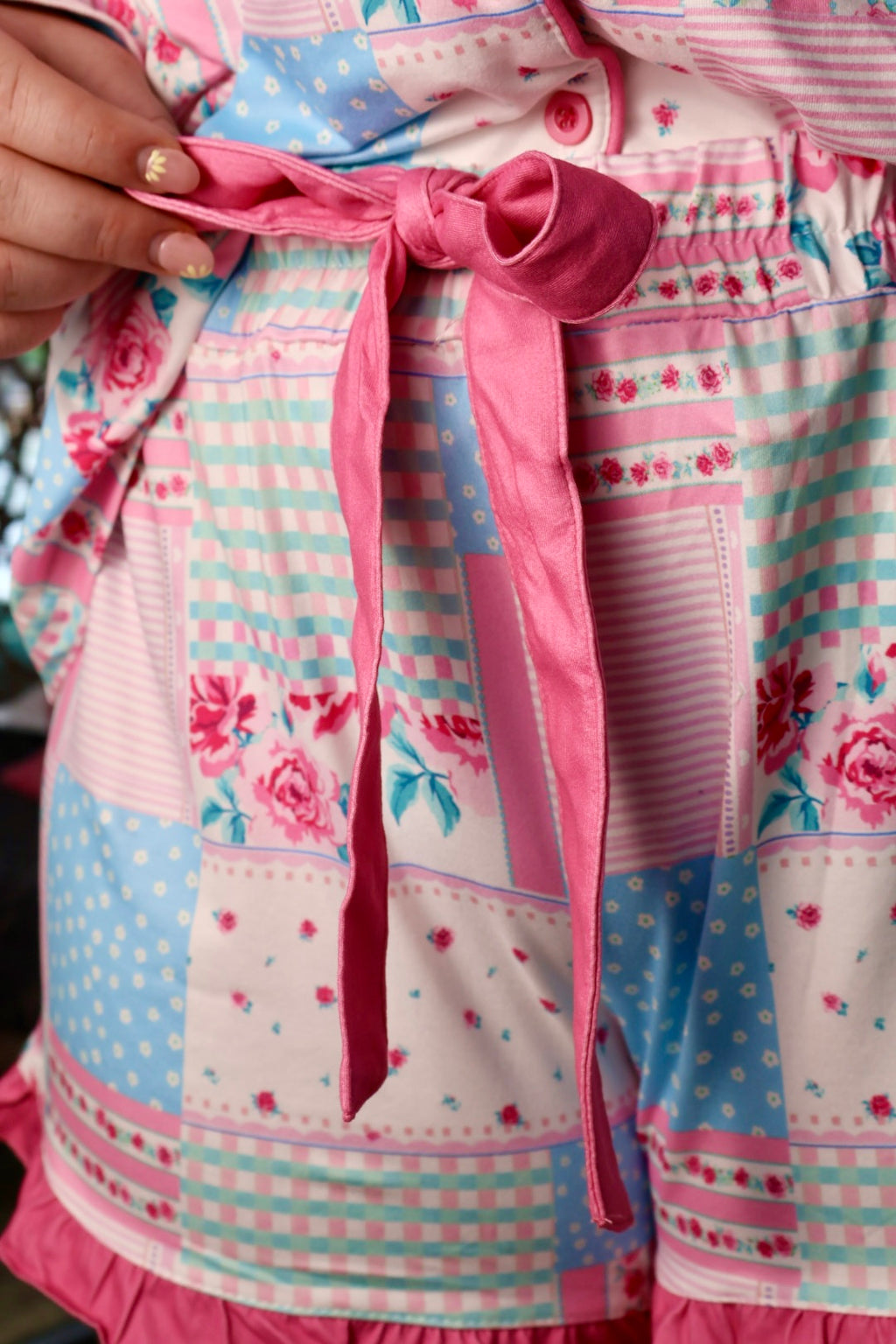 Patchwork Promise Pajama Set