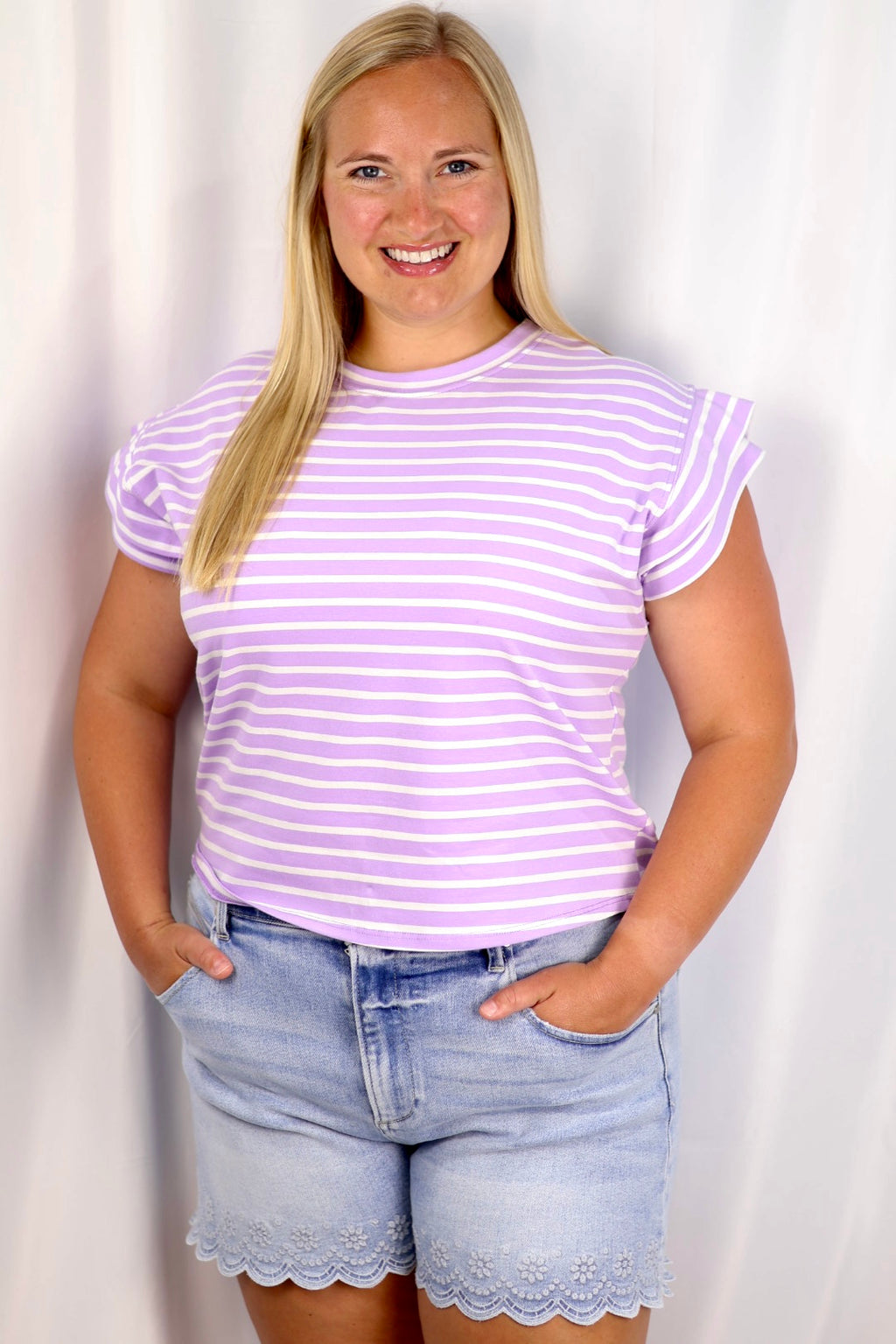 Color Me Happy Tee - Dreamy Lavender