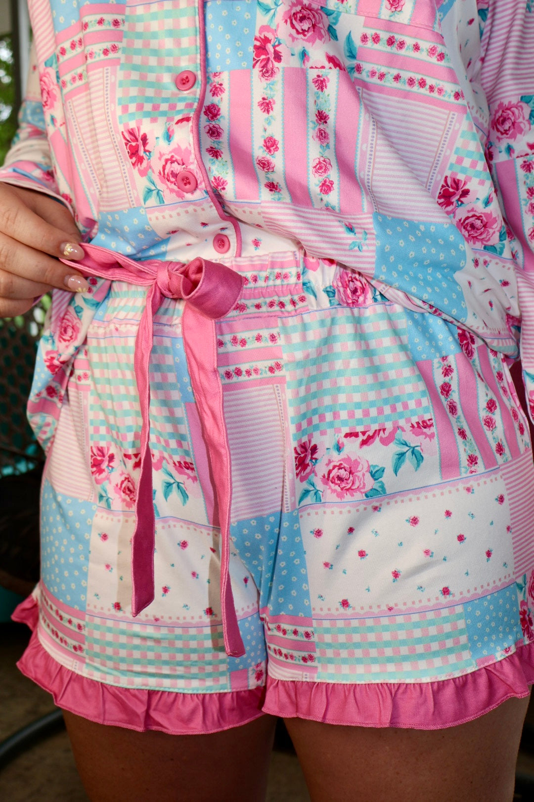 Patchwork Promise Pajama Set