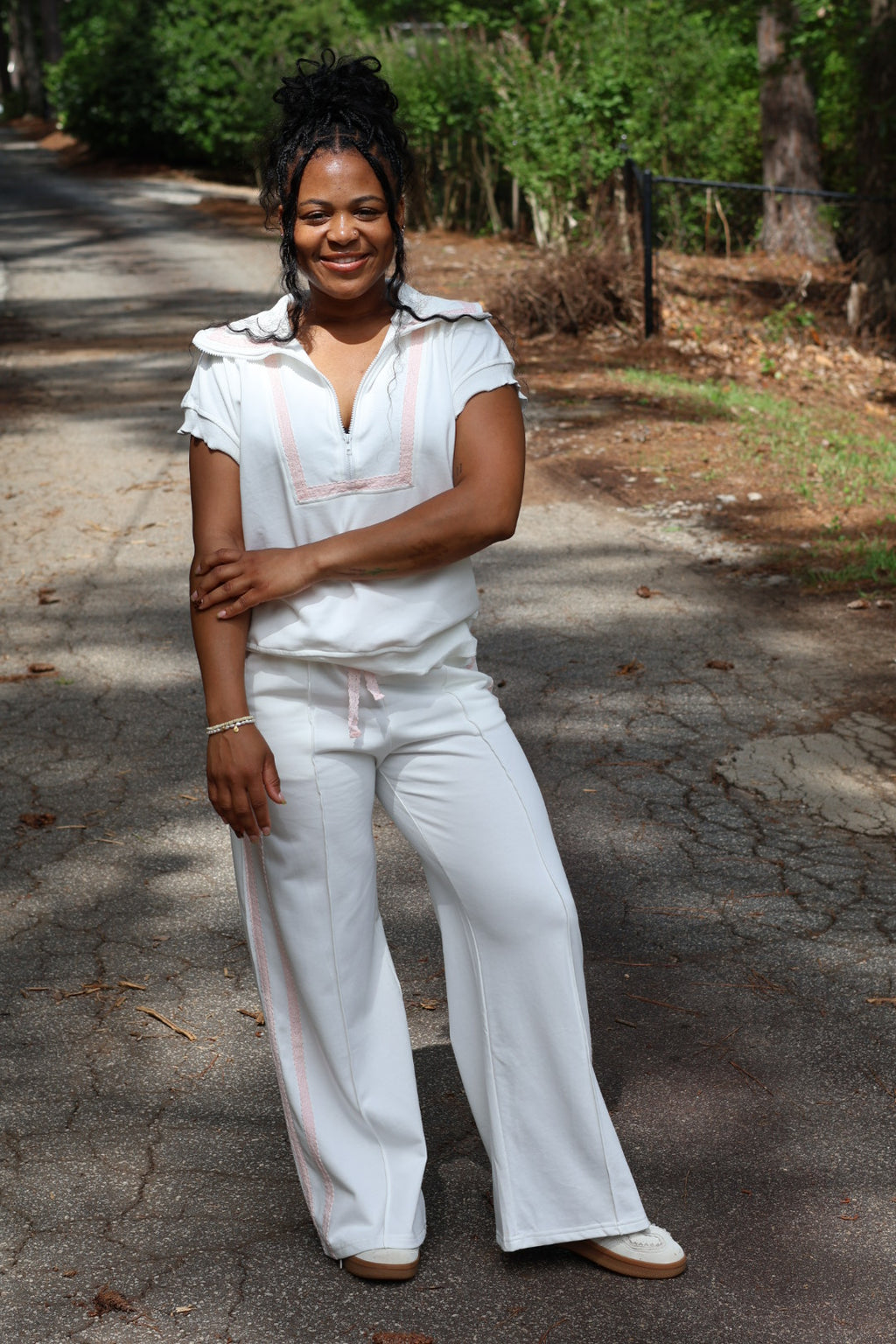 Lace and Leisure Pants