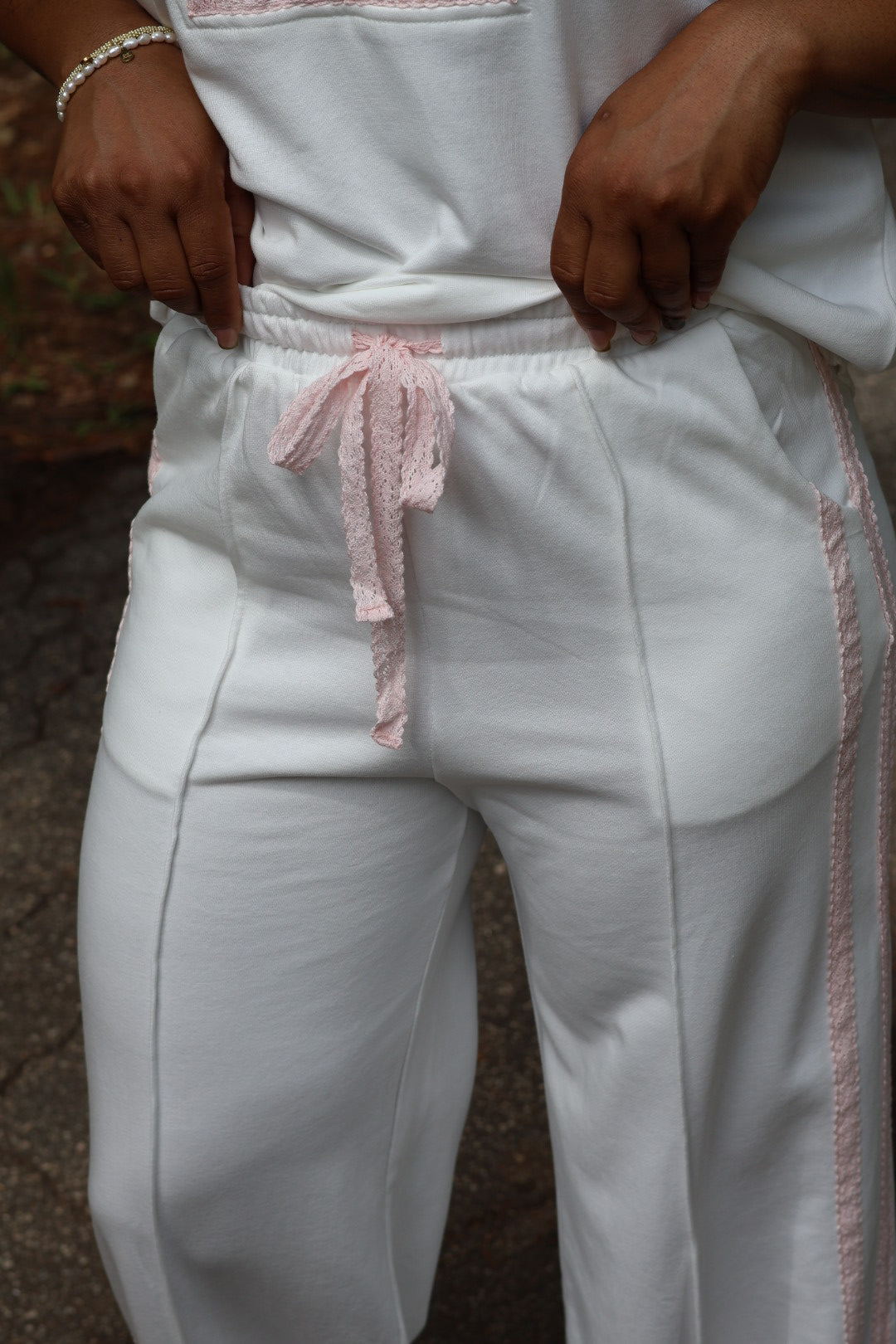 Lace and Leisure Pants