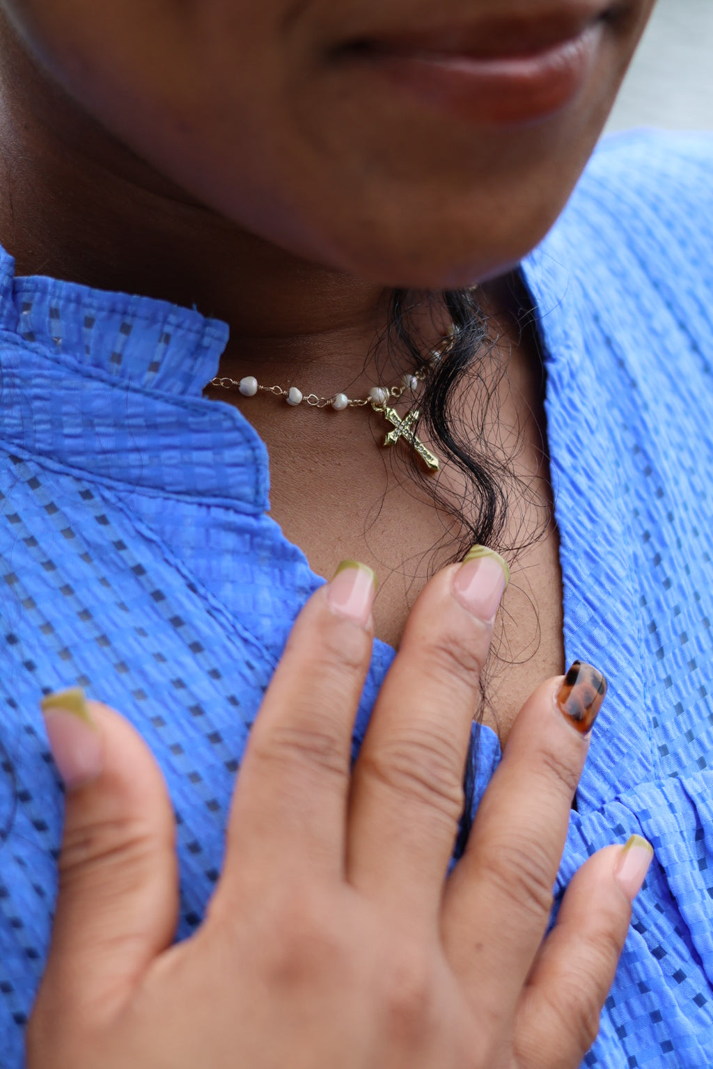 Faith & Pearls Necklace