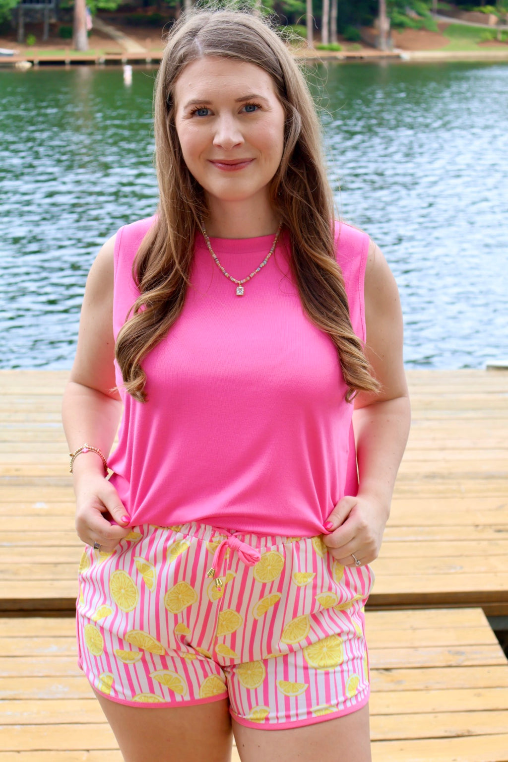 Keep it Casual Tank - Sweet Pea Pink