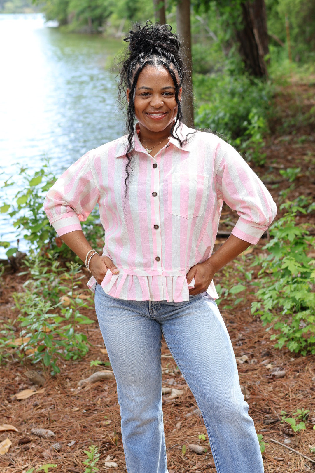 Sweet Talk Stripe Top