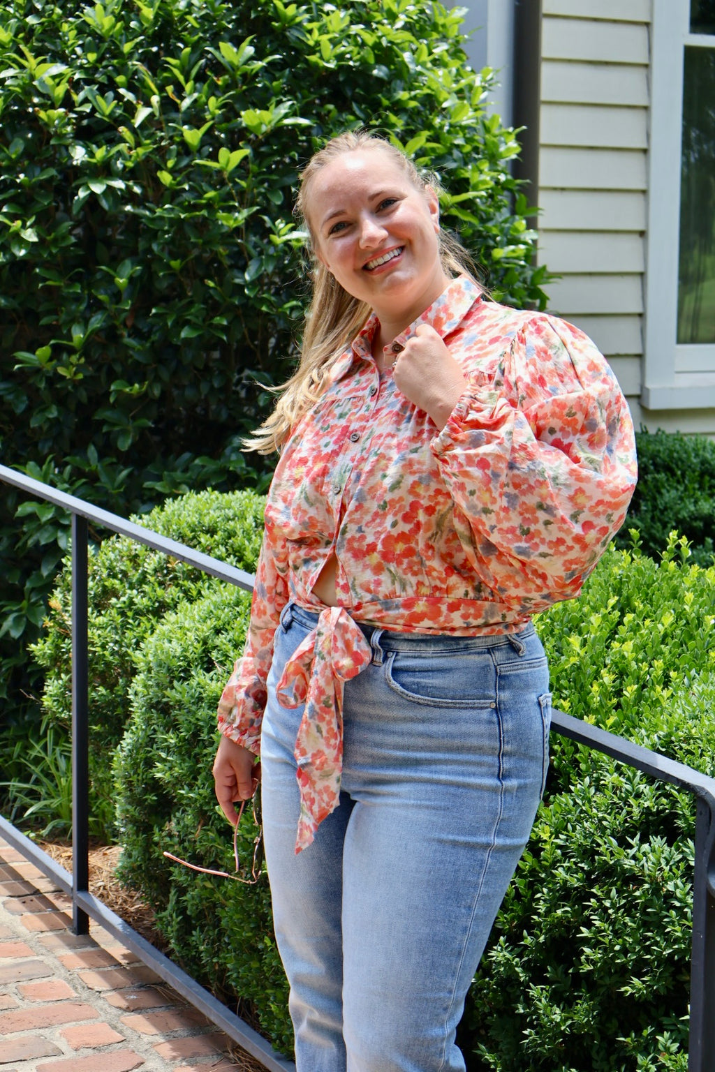 Saturday Market Tie Top