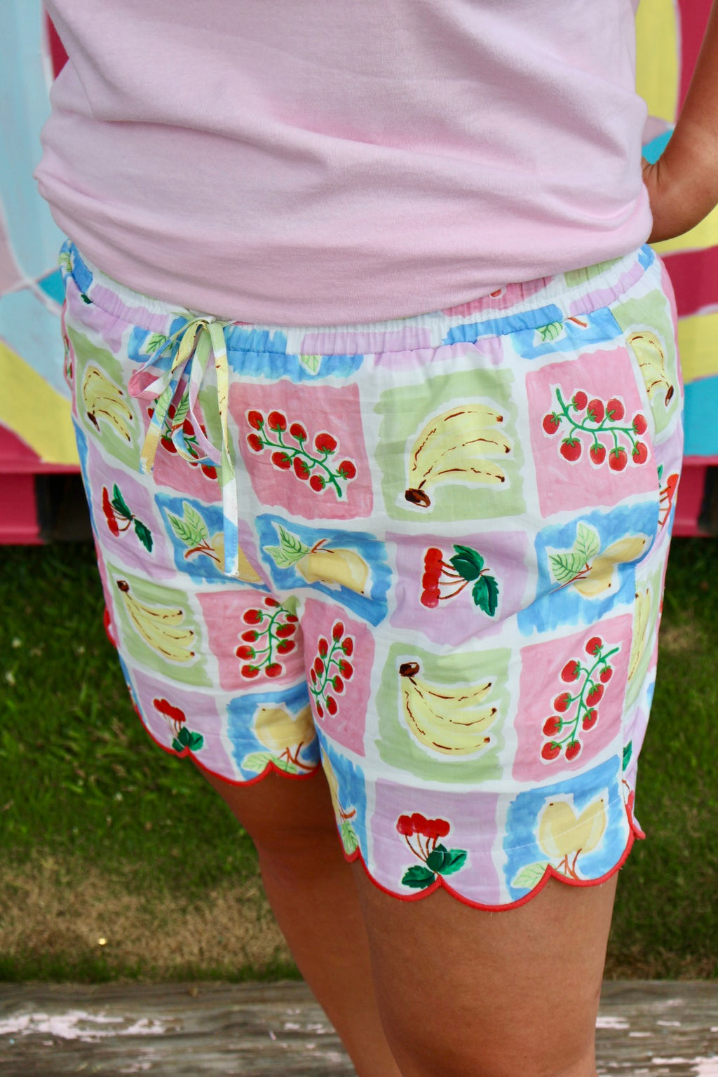 Tutti Frutti Scallop Shorts