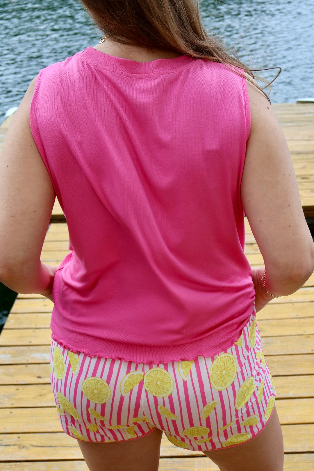 Keep it Casual Tank - Sweet Pea Pink