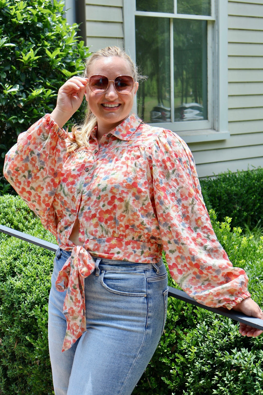 Saturday Market Tie Top