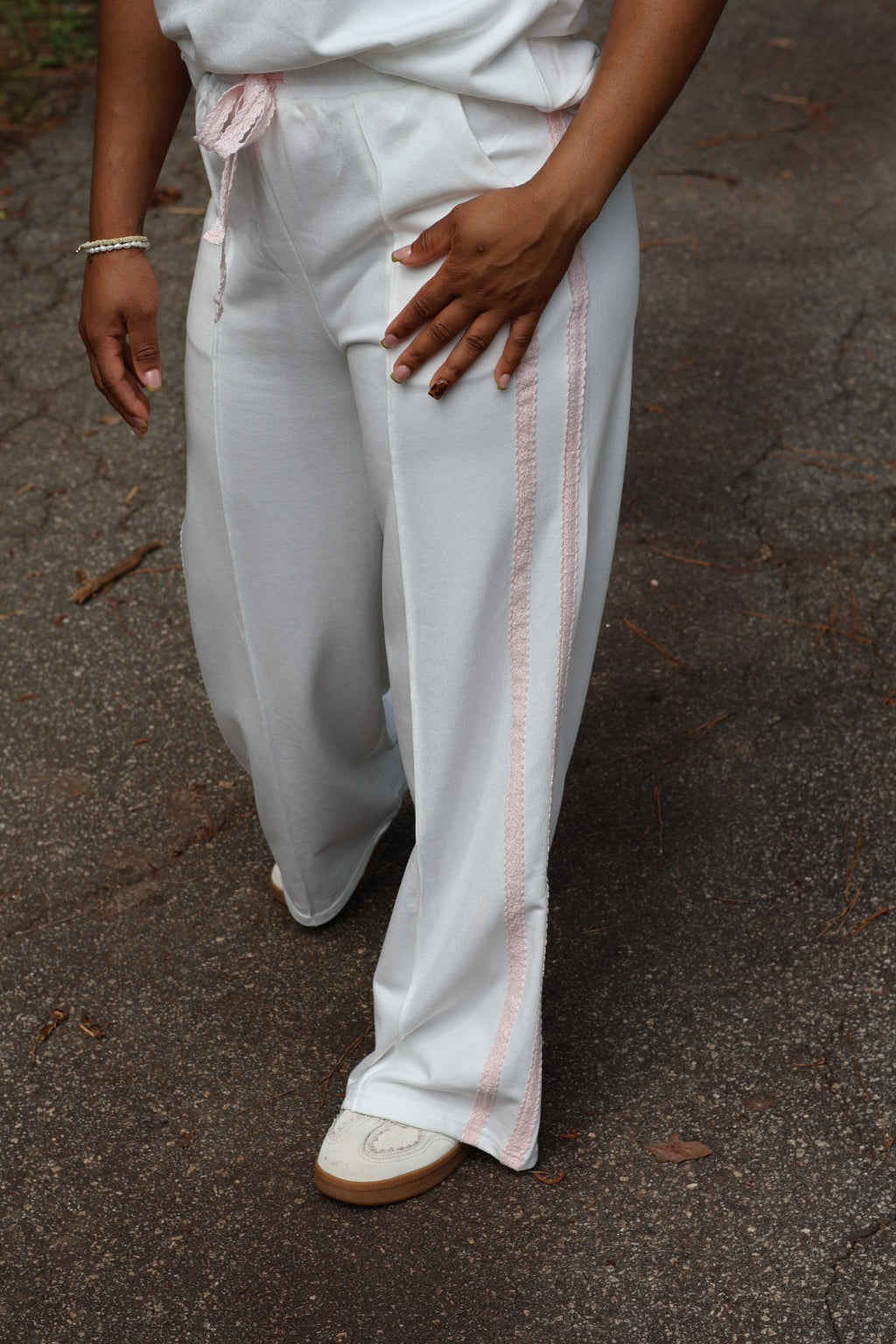 Lace and Leisure Pants