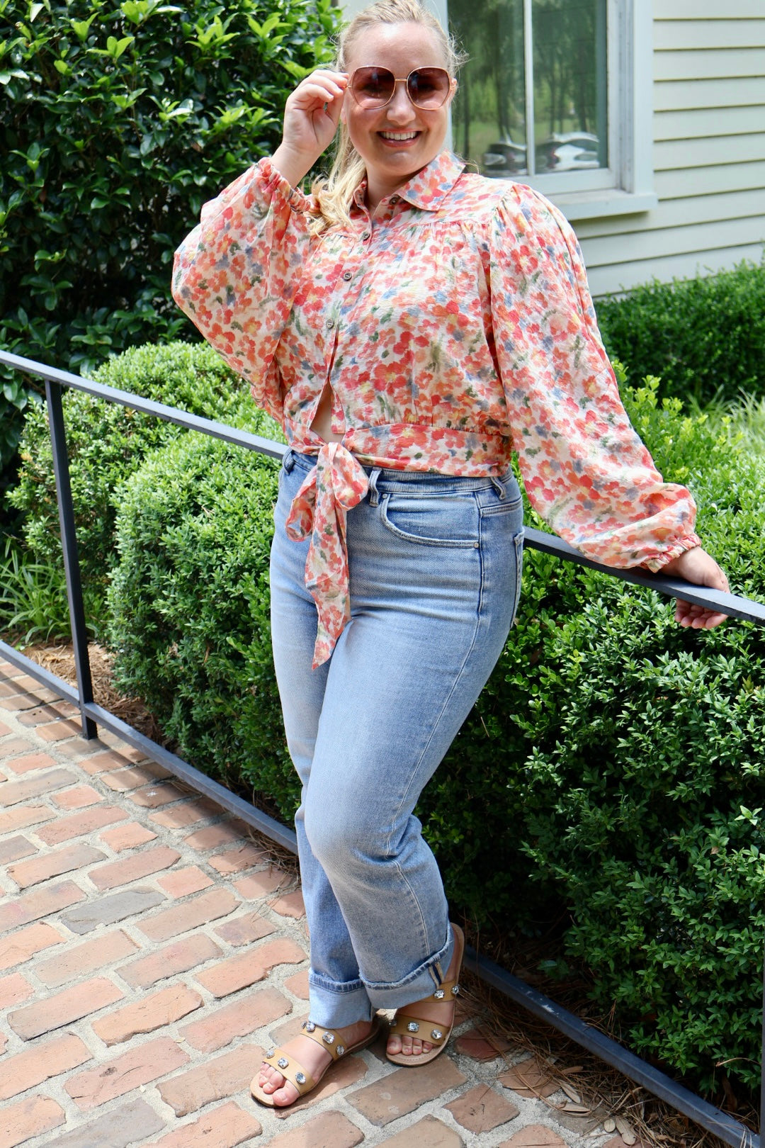 Saturday Market Tie Top