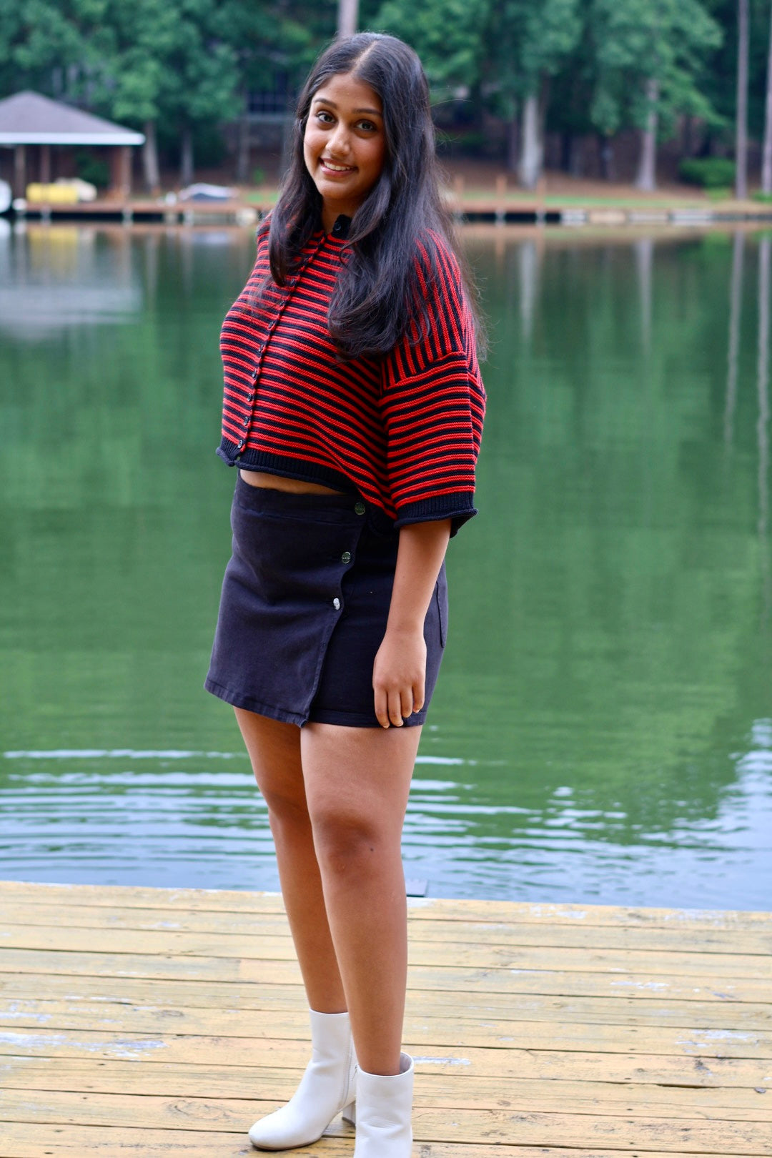 Midnight Stroll Skort