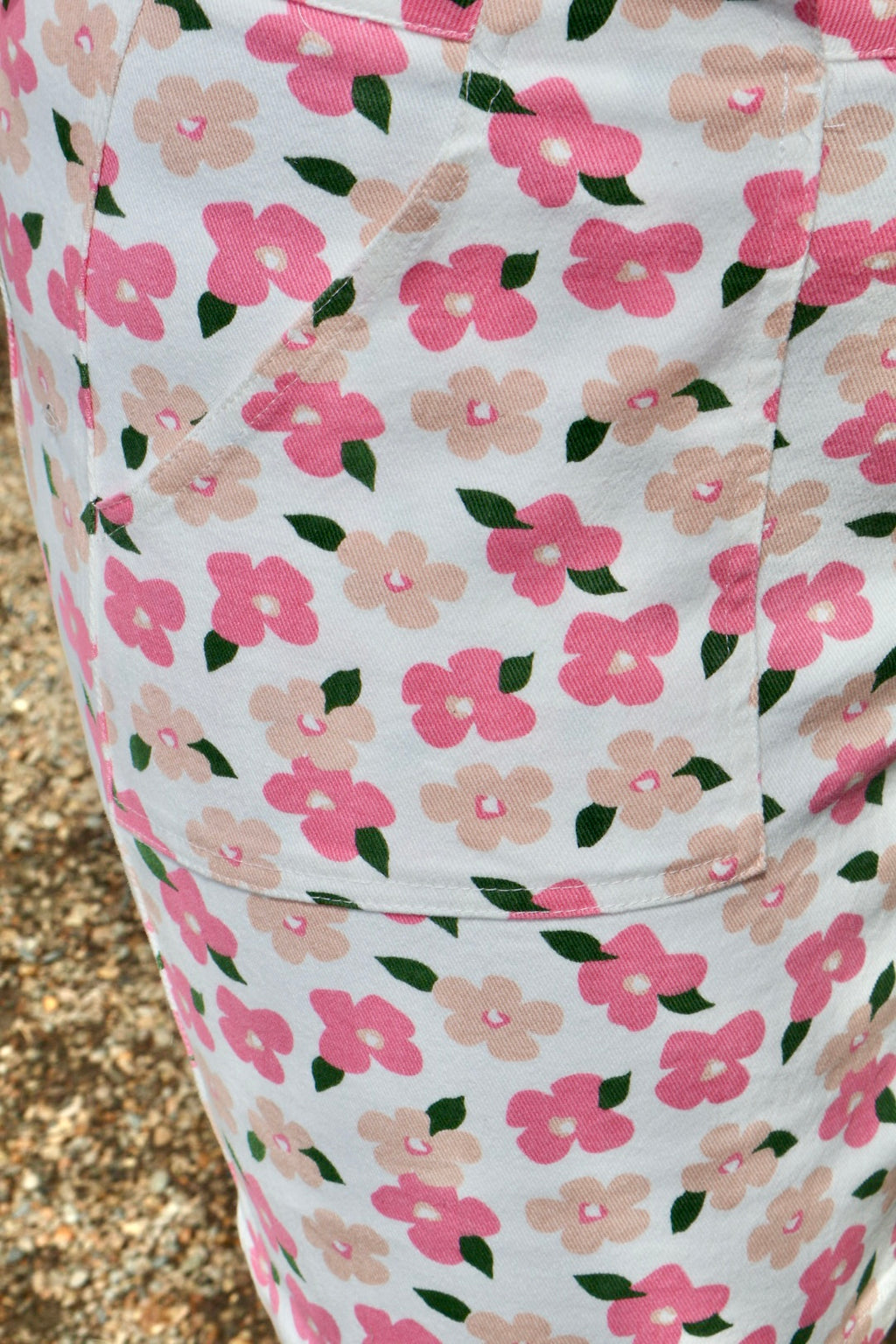 Blush Bloom Cargo Skirt