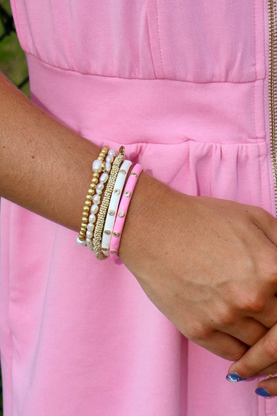 Around Town Dress - Pink Lemonade