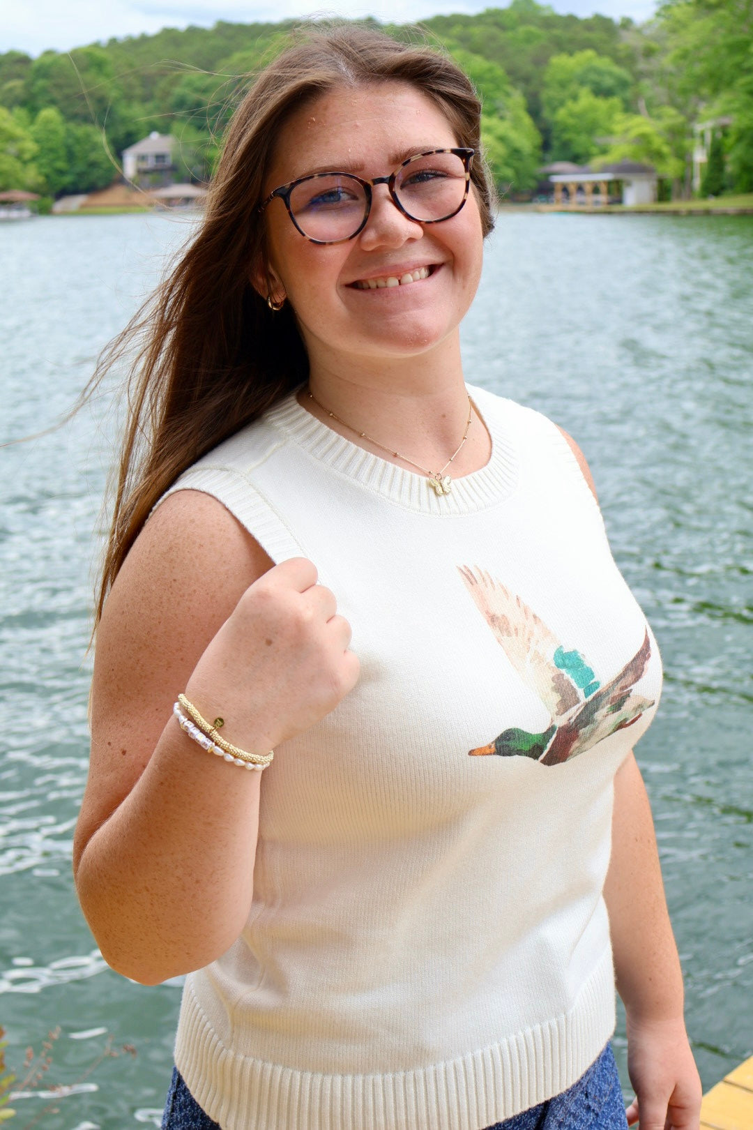 Golden Flutter Necklace