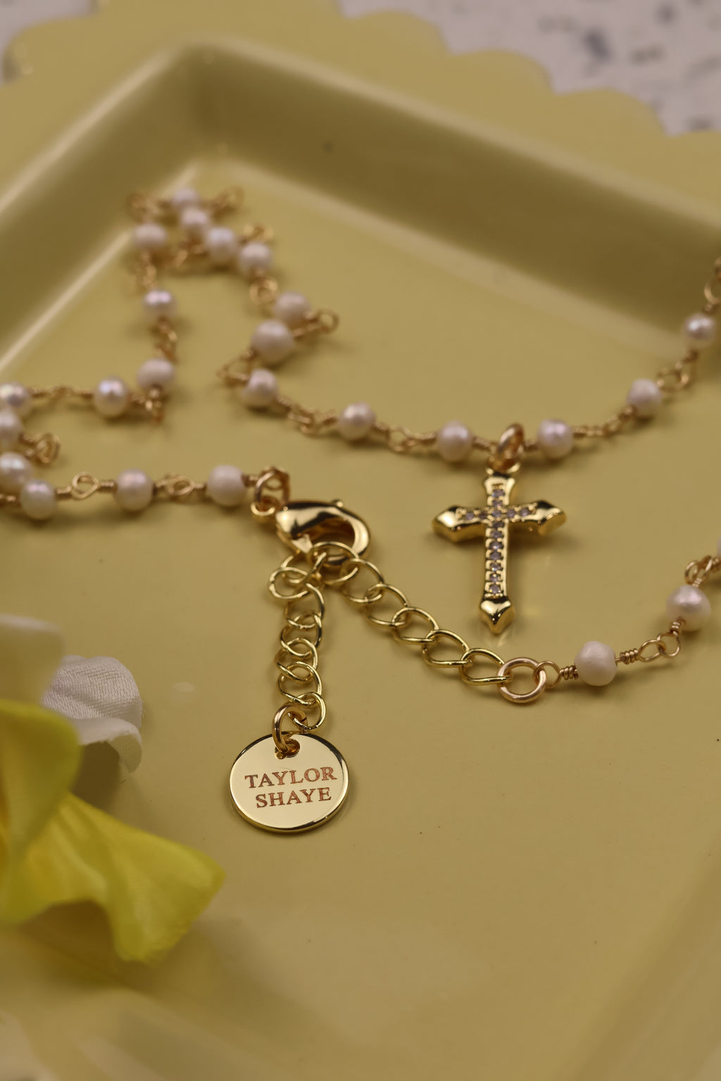Faith & Pearls Necklace