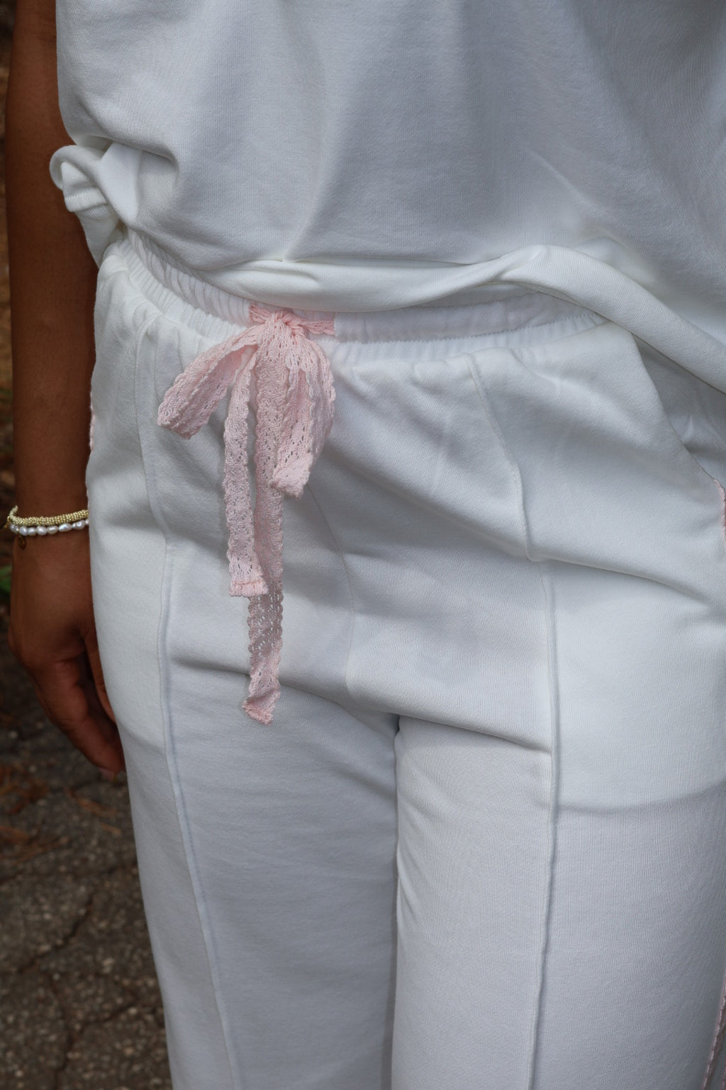 Lace and Leisure Pants