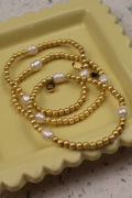Pearl and Honey Bracelet