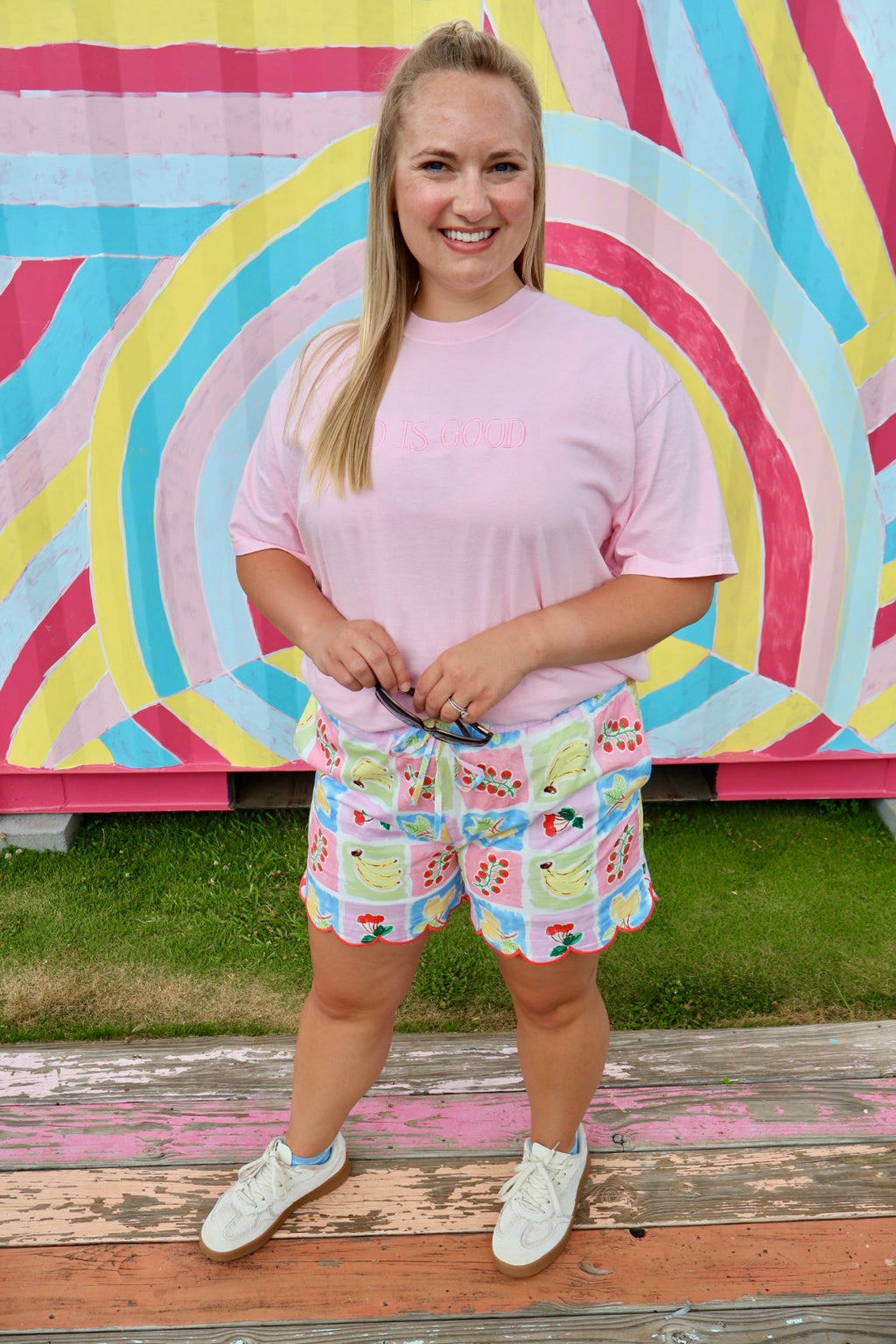 Tutti Frutti Scallop Shorts