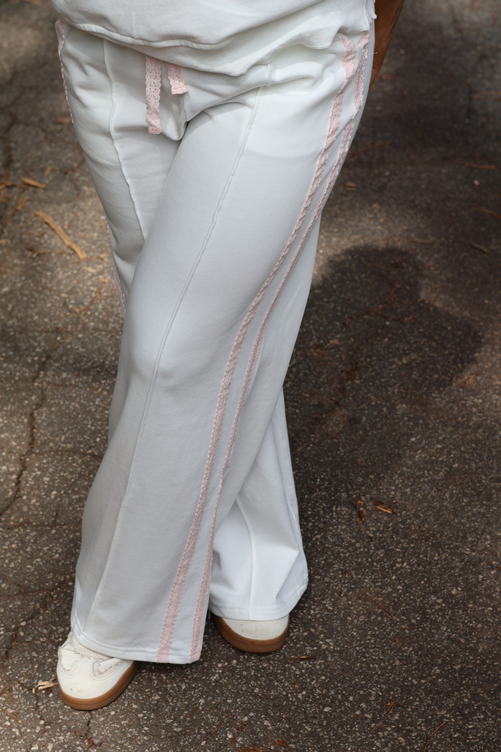 Lace and Leisure Pants