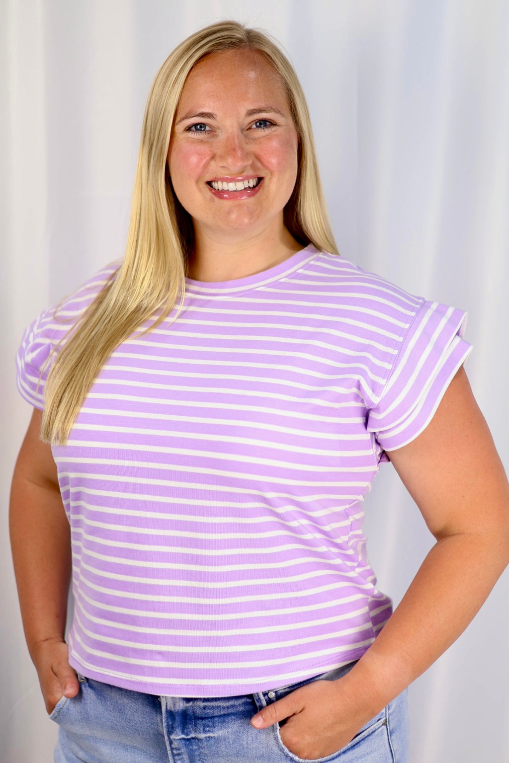 Color Me Happy Tee - Dreamy Lavender