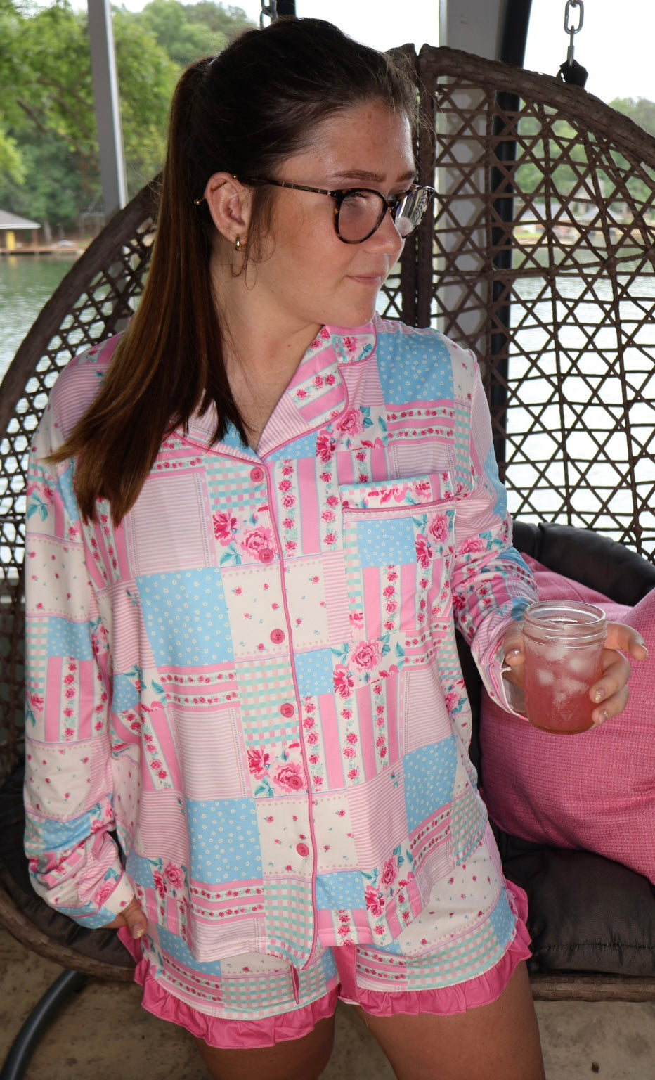 Patchwork Promise Pajama Set