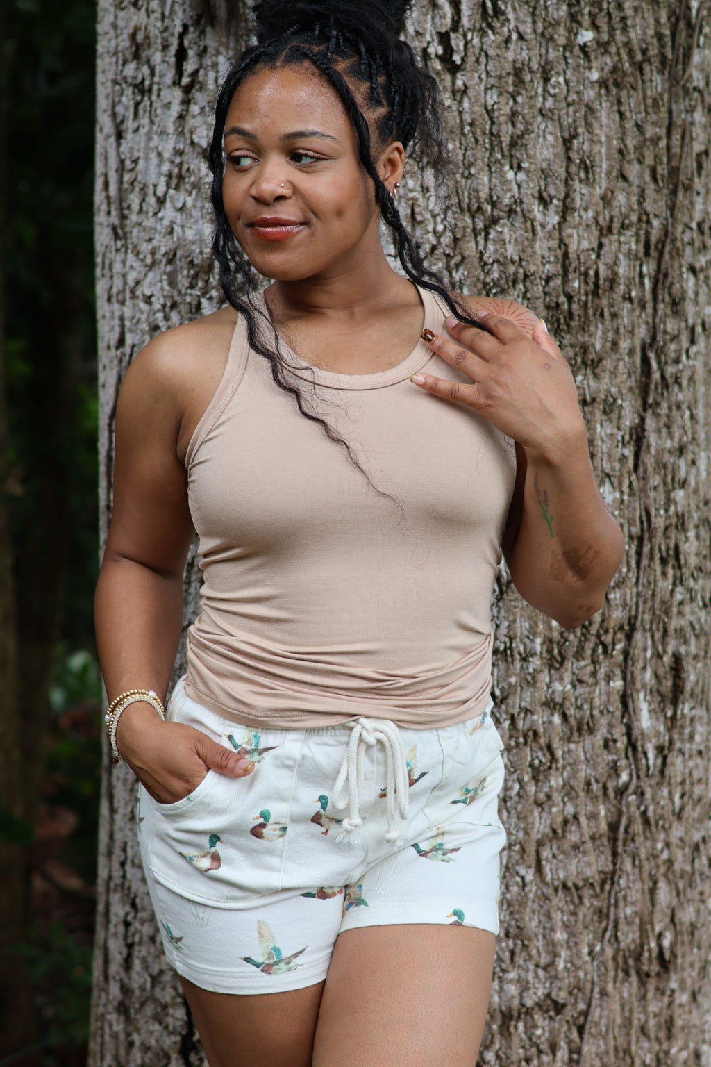 Keepsake Tank - basic khaki